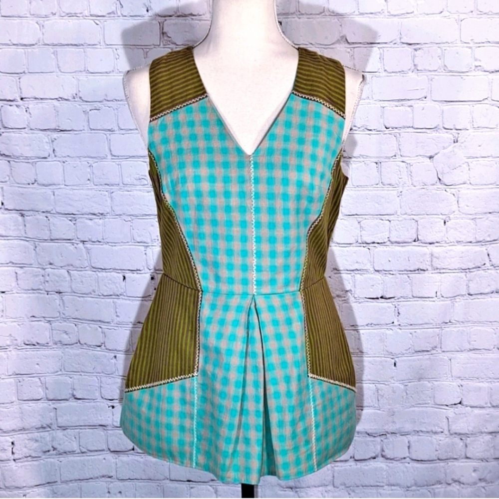 Anthropologie HD In Paris Peplum Waist Top